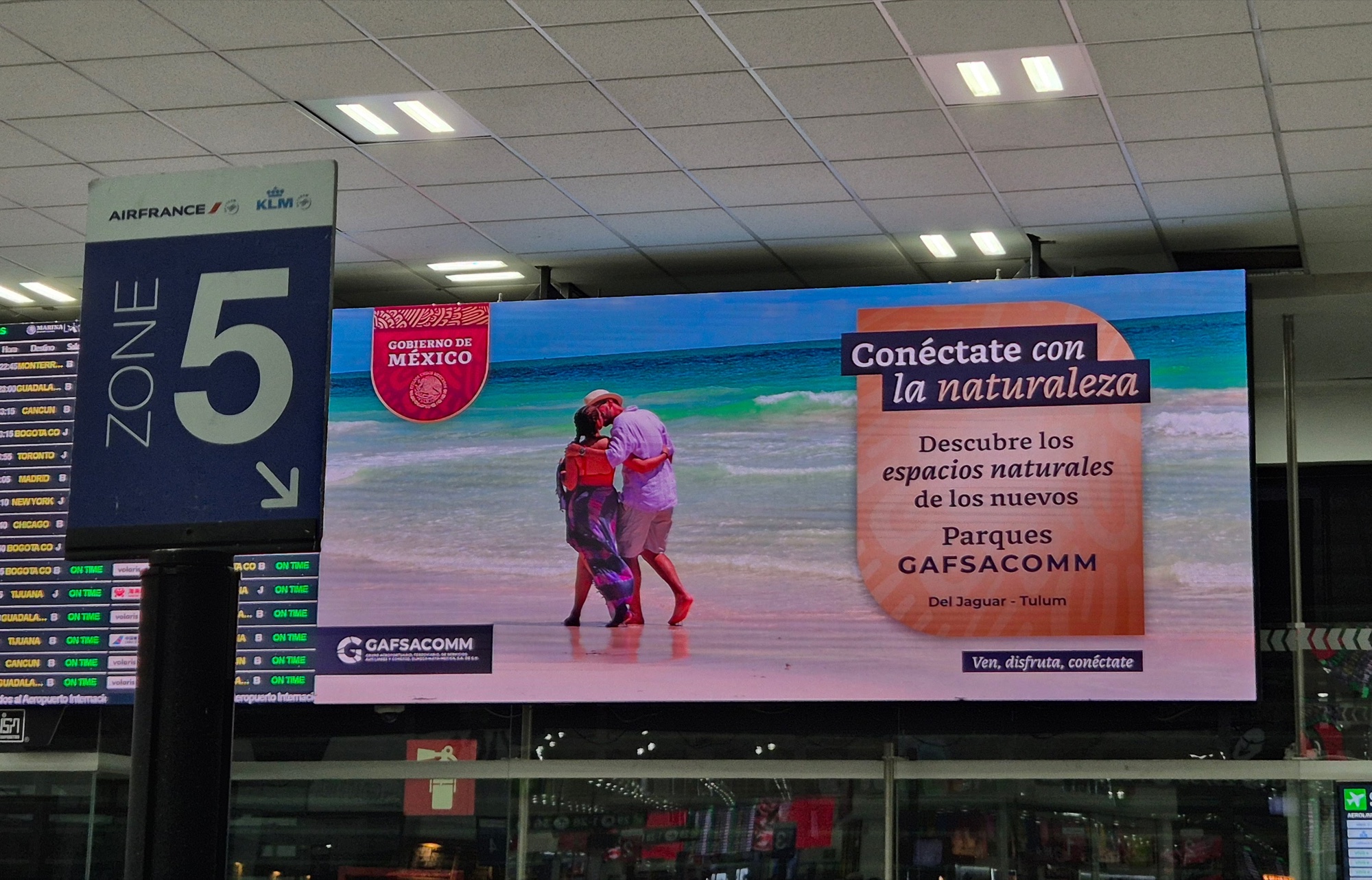Enlazamiento de la cadena aeroportuaria, Ciudad de México, 10/2024