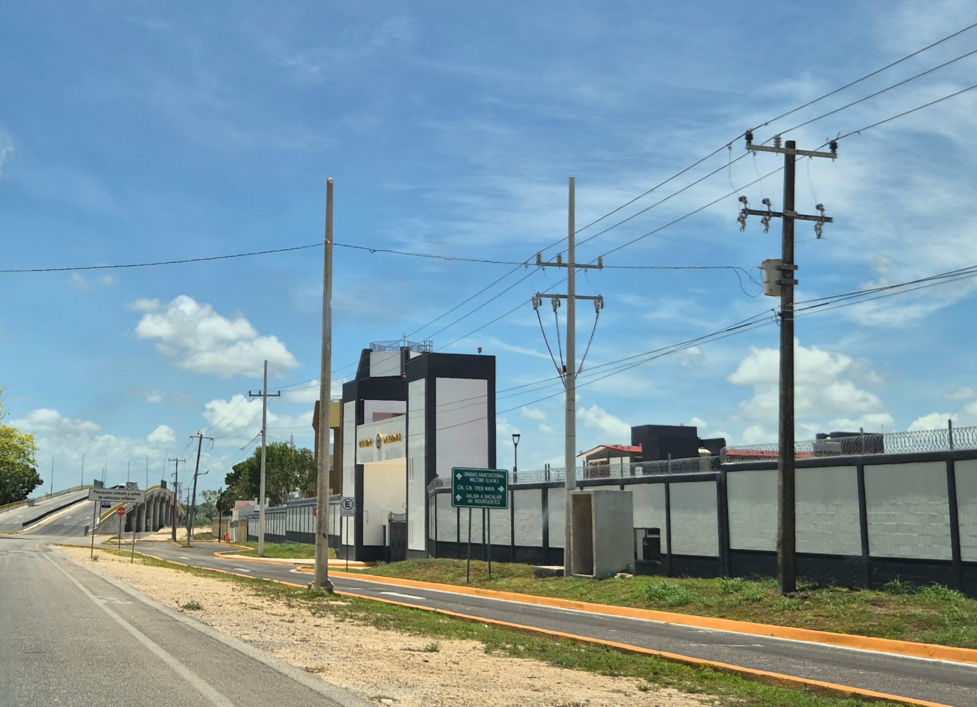 Unidad habitacional militar e instalaciones del Tren Maya, Chetumal, 8/2026